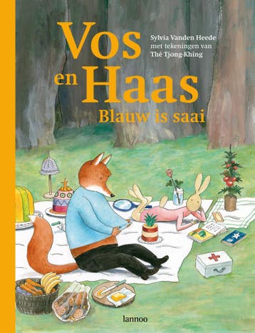 Vos en Haas, blauw is saai 9789020976571 S. Vanden Heede, Verzenden, Gelezen, S. Vanden Heede