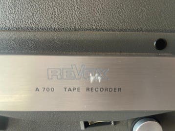 Revox, Revox A700 – 2/tracce Completamente ricapato,, Audio, Tv en Foto, Nieuw