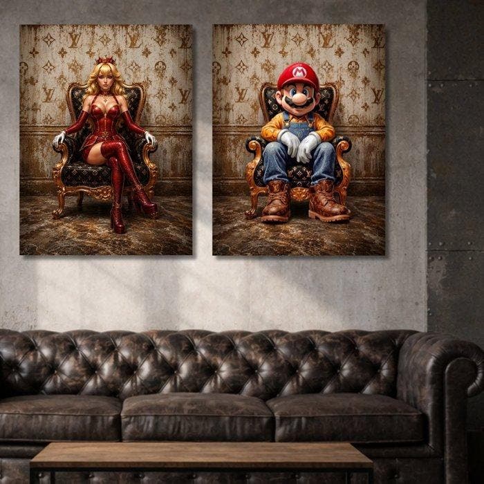 FRIDA (1982) - Dittico Pop Art Luxury - Super Mario Bros &, Games en Spelcomputers, Spelcomputers | Overige Accessoires