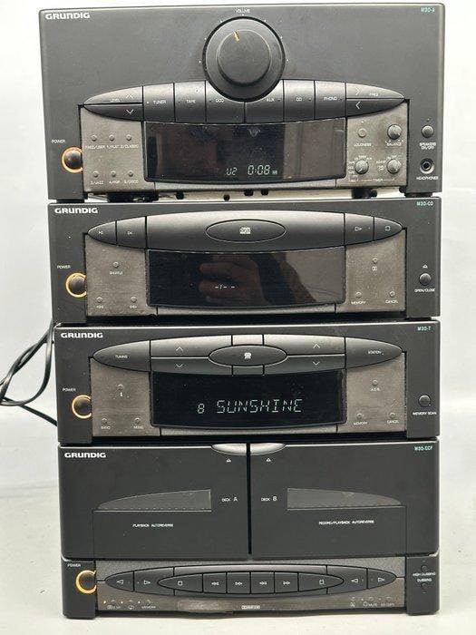 Grundig - Ensemble HiFi M30 – système stéréo (M30-A /, TV, Hi-fi & Vidéo, Radios