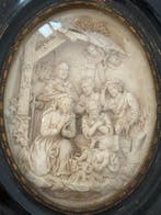 Relief, Natività e Infanzia di Maria, ovali Napoleone III -, Antiquités & Art