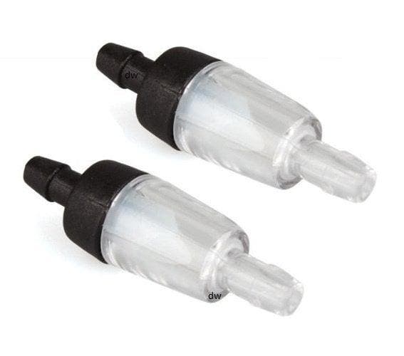 2x terugslagklep 4/6mm (Aansluitmaterialen), Jardin & Terrasse, Étangs, Envoi