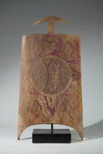 Een houten beeld. - Hallo Kafi Gida - Hausa - Nigeria, Antiek en Kunst