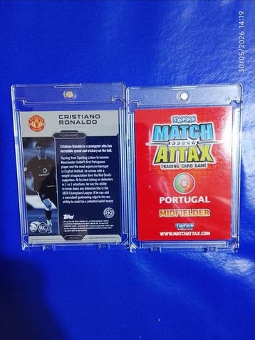 Topps 2 Cards Cristiano Ronaldo: Manchester United 2003-2004