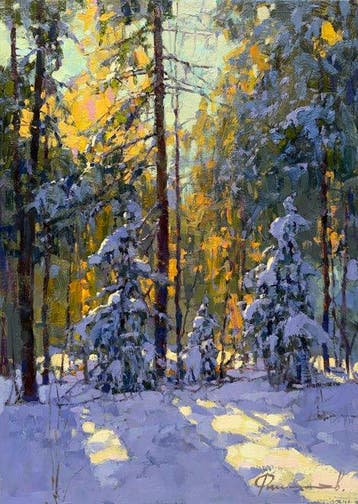 Sergei Flitov (1964) - Symphonie Hivernale - Soleil de