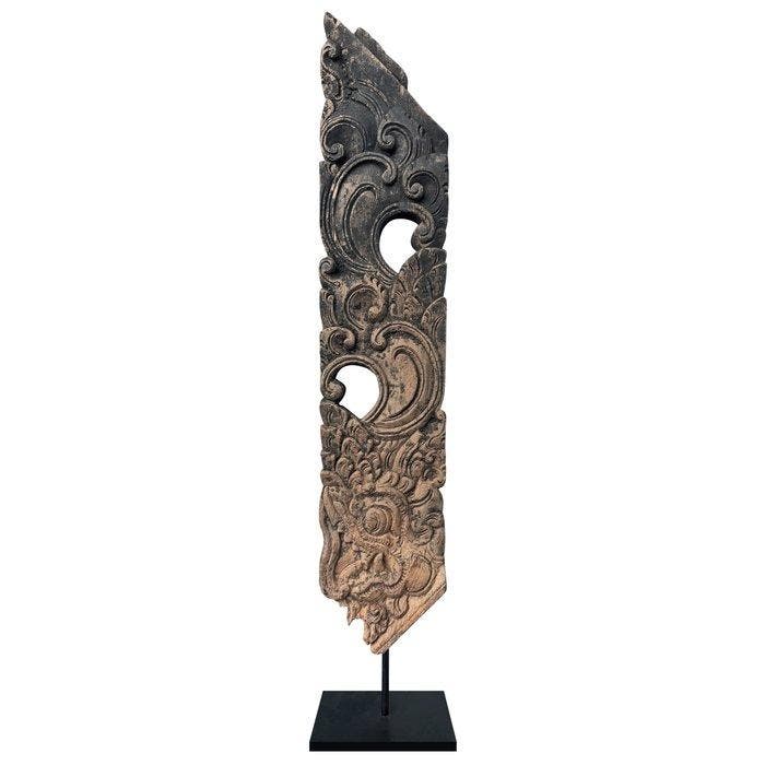 Ornement du montant de la porte d’un temple à Bali - VIEUX &, Antiek en Kunst, Kunst | Niet-Westerse kunst