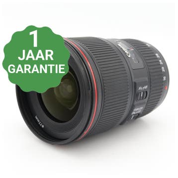 10% korting | Canon EF 16-35mm F/4 L IS USM | Tweedehands, Verzenden