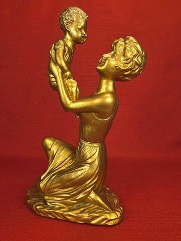 ArtiBel - Beeld, Statue Maternité - 43.5 cm - Gips, Antiek en Kunst