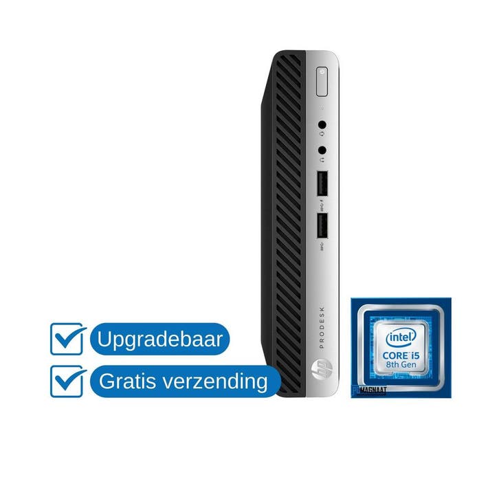 HP ProDesk 400 G4 i5-8500T | 8GB RAM | 256GB NVMe SSD, Informatique & Logiciels, Ordinateurs de bureau, Enlèvement ou Envoi