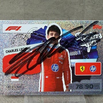Ferrari - Charles Leclerc - 2025 - Topps Signature Style, Nieuw