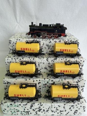 Märklin H0 - 3095 - 4442 - Ensemble de train (7) - Märklin -, Nieuw