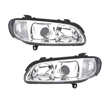 PHARES POUR OPEL OMEGA 94-99 FOND CHROMÉ, Verzenden, Nieuw