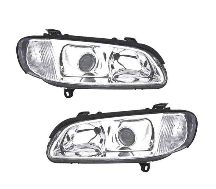 PHARES POUR OPEL OMEGA 94-99 FOND CHROMÉ, Autos : Pièces & Accessoires, Éclairage, Envoi