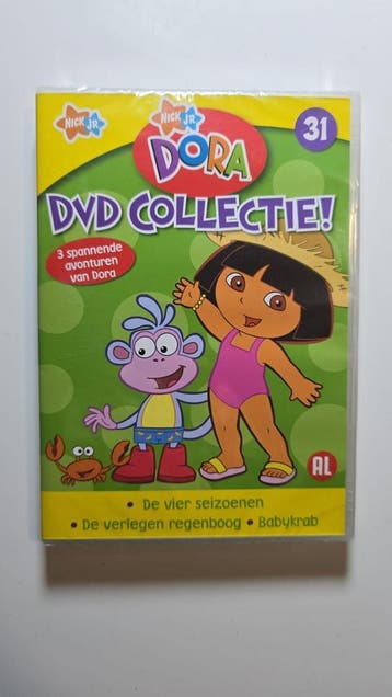DORA 3 SPANNENDE AVONTUREN VAN DORA (IN SEAL) (DVD), Gebruikt