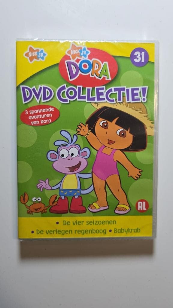 DORA 3 SPANNENDE AVONTUREN VAN DORA (IN SEAL) (DVD), Cd's en Dvd's, Dvd's | Overige Dvd's, Gebruikt