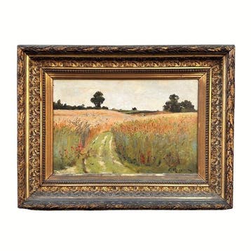 Fernand Quignon (1854-1941) - Paseando por los campos de