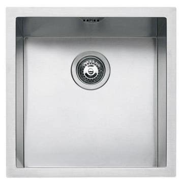 Bieden: Barazza stainless steel square sink 40 x 40 softtop, Ophalen of Verzenden, Nieuw