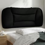 vidaXL Hoofdbordkussen Hvar 80 cm stof zwart, Verzenden