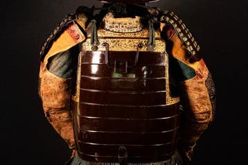 Yoroi volledig samurai-harnas Gusoku - Zijde, Koper, ijzer -, Antiek en Kunst