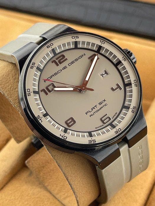Porsche Design - Flat Six - Heren - 2010, Handtassen en Accessoires, Horloges | Heren