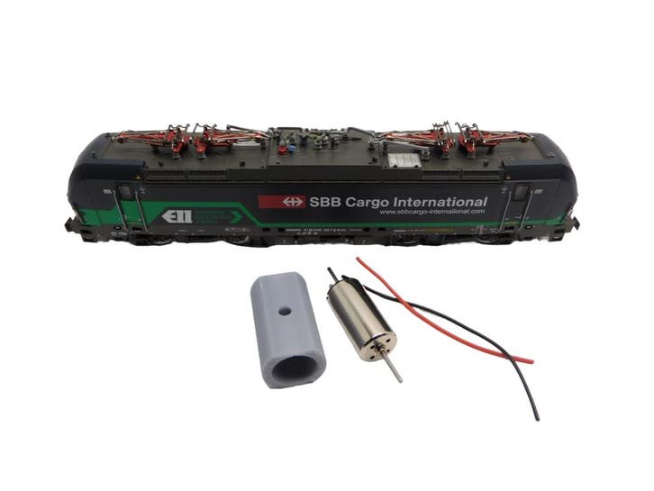 micromotor NF047 N motor ombouwset voor Fleischmann Vectron,, Hobby & Loisirs créatifs, Trains miniatures | Échelle N, Envoi
