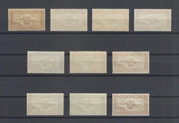 Portugal 1936/1941 - Propellers - luchtpost - volledige