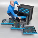 Datona Gereedschapswagen met 3 gevulde lades en kast -, Ophalen of Verzenden, Nieuw