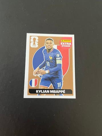 2026 Panini Kylian Mbappé - Extra Sticker Bronze - 1 Sticker