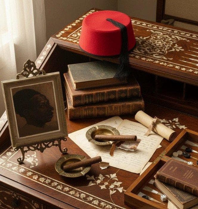 Marcel Besson (1907-1982) - Moulay Issa, Antiek en Kunst, Kunst | Schilderijen | Klassiek