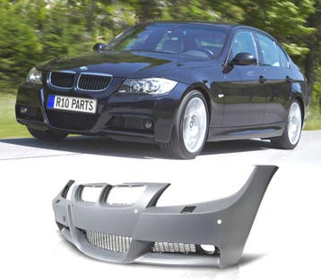 PARE CHOCS FRONTAL BMW E90 E91 05-08 LOOK M PDC SRA, Verzenden