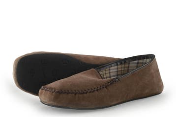 Cypres Pantoffels in maat 43 Cognac, Kleding | Heren, Schoenen, Overige kleuren, Verzenden, Zo goed als nieuw, Pantoffels of Sloffen