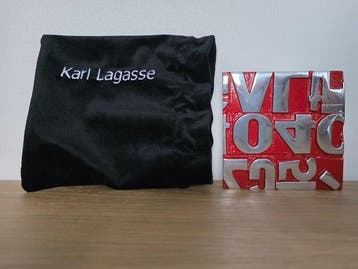Karl Lagasse (1981) - sculptuur, Bronze (red) - 9.5 cm -, Antiquités & Art