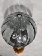 Globe tafellamp - Marmer, Messing, Glas - Vintage