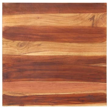 vidaXL Tafelblad 25-27 mm 70x70 cm massief acaciahout, Verzenden, Nieuw
