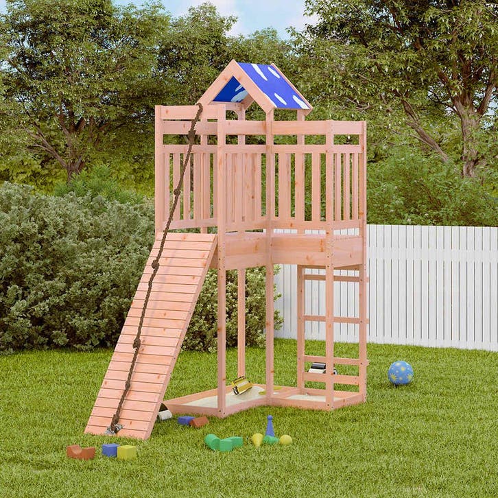 vidaXL Speelhuis massief douglashout, Enfants & Bébés, Jouets | Extérieur | Aires de jeux, Envoi