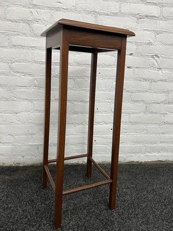 Table dappoint - Petite table pour plante en chêne foncé -