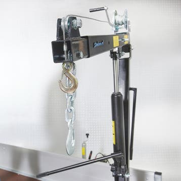 Datona Aanhangerkraan manueel max. 800 kg - Datona - Zwart, Ophalen of Verzenden