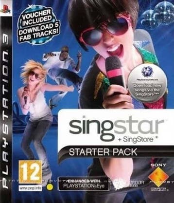 Singstar Starter Pack (PS3 Games), Ophalen of Verzenden, Zo goed als nieuw