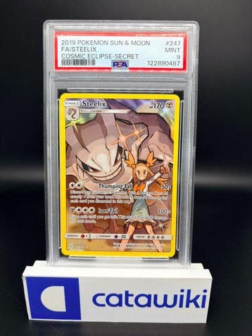 Pokémon - 1 Graded card - Steelix [FA] 247/236 PSA 9 - Sun &, Nieuw