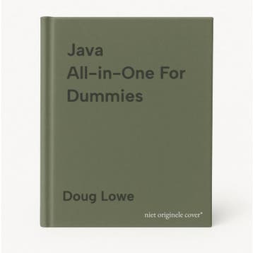 Java All-in-One For Dummies 9781119986645 Doug Lowe, Verzenden, Doug Lowe