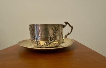 paul Devaux - Beker (2) - .950 zilver