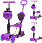 2dekans | LifeGoods MultiRider - Kinderstep met Duwstang - 3, Kinderen en Baby's, Kraamcadeaus en Geboorteborden, Ophalen of Verzenden