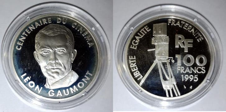 100 Francs 1995 France Frankreich Km 1080 Hundertjahrfeie..., Timbres & Monnaies, Monnaies | Europe | Monnaies non-euro, Envoi
