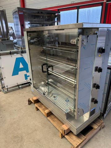 Kipgrill met 4 pits voor 16 kip met gas, Articles professionnels, Ophalen