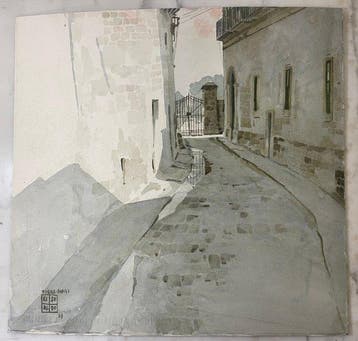 Aldo Riso (1928-2008) - Torre Paduli (Lecce) - 1973
