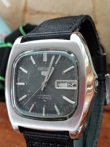 Seiko - February 1977 5 7019-5000 - Zonder minimumprijs -