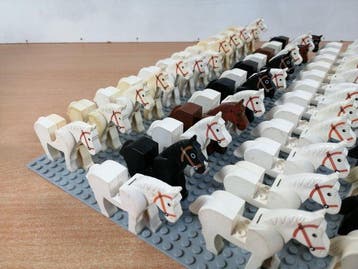 Lego - Dieren - paarden 48 stuks - 1990-2000, Nieuw