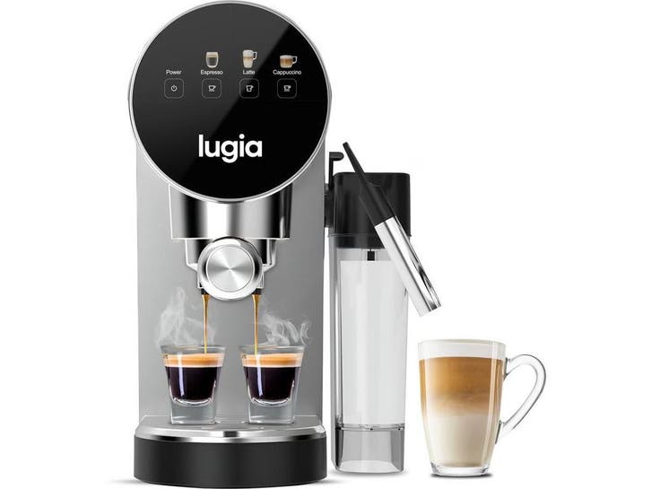 Lugia Koffiemachine - Pistonmachine - 20 bar druk -, Electroménager, Cafetières, Envoi