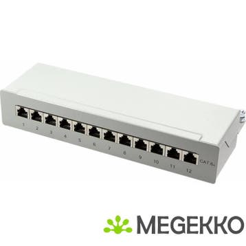 LogiLink NP0019 patch paneel 12 poorten, Verzenden