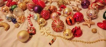 Kerstboomversiering (100) - Hars, Canvas, Emaille -, Diversen, Nieuw
